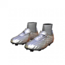 Silver Football Boots